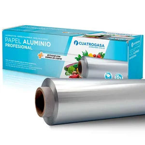 Papel de aluminio profesional Cuatrogasa