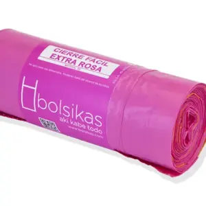 Bolsa de basura 60x60 Rosa
